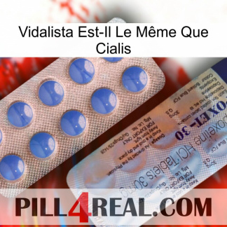 Vidalista Est-Il Le Même Que Cialis 39